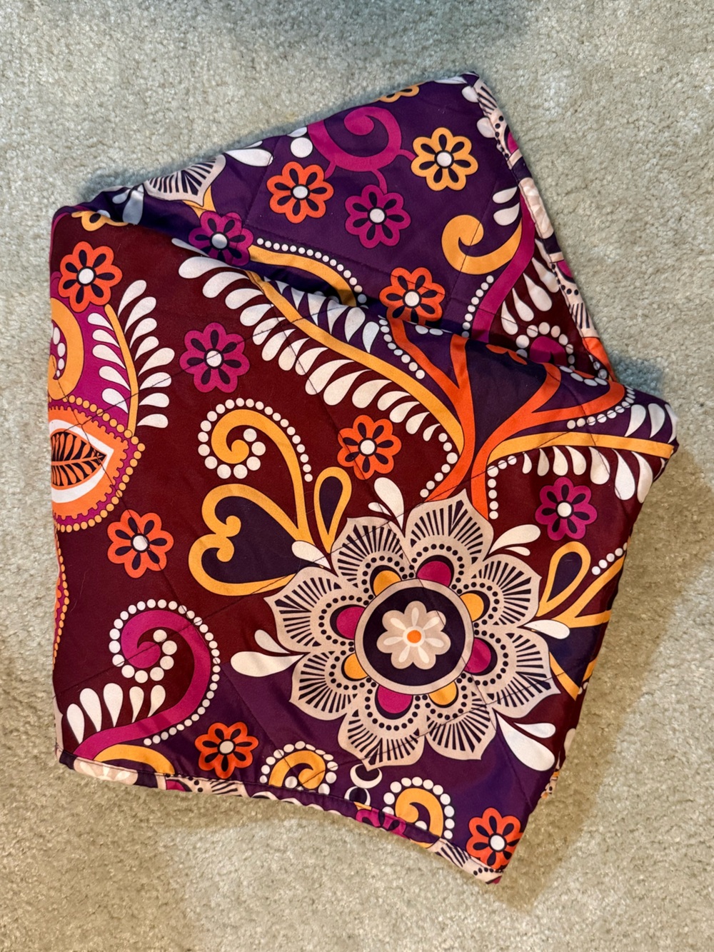 Vera Bradley Safari Sunset Stadium Throw Blanket